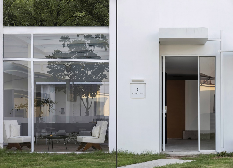 one third yoga yoga art center china by boundary space design