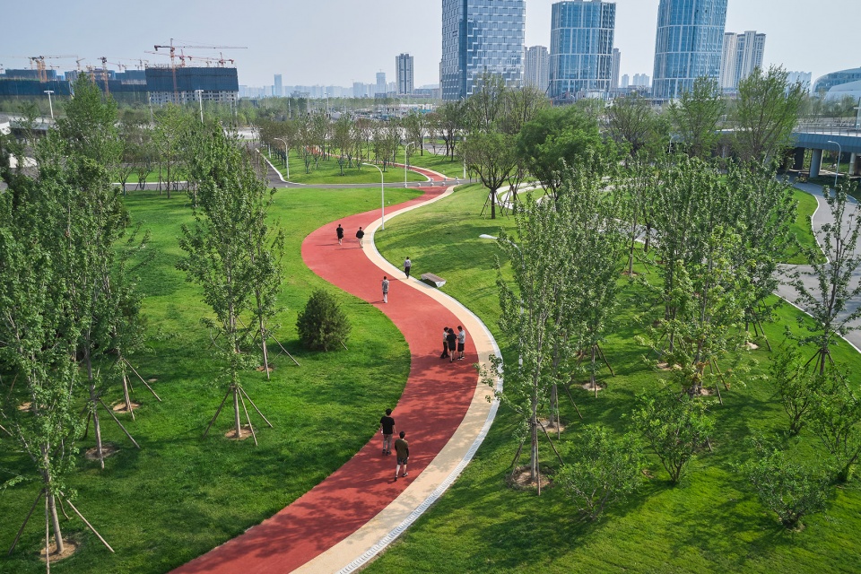 Landscape of Xi’an Olympic Sports Center ADEA