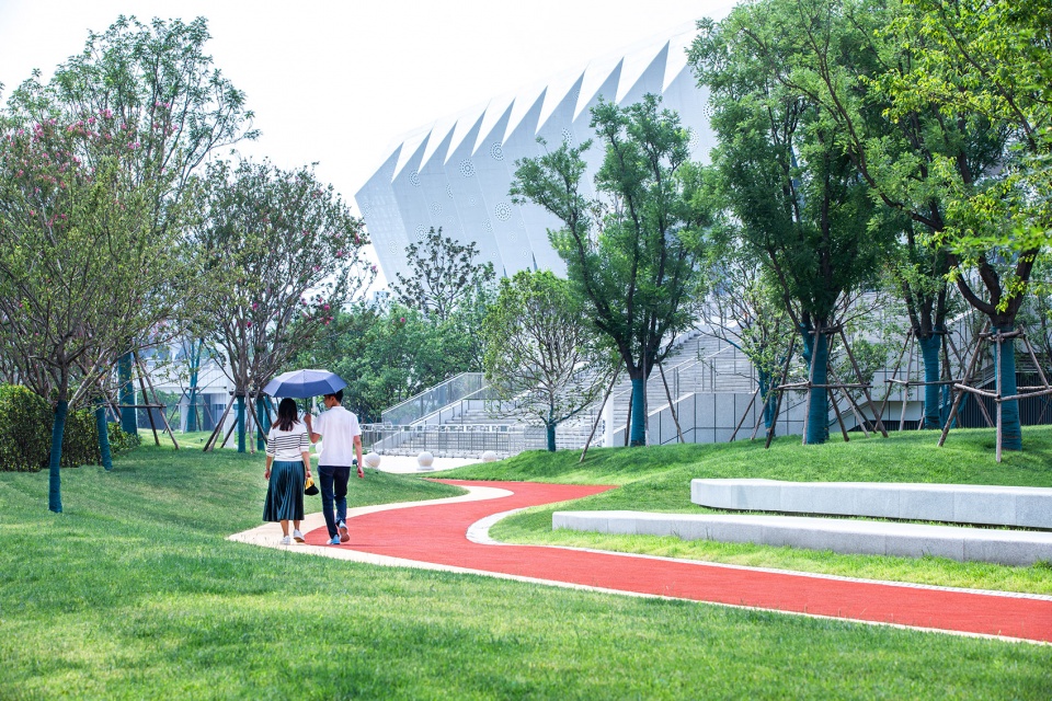 Landscape of Xi’an Olympic Sports Center ADEA