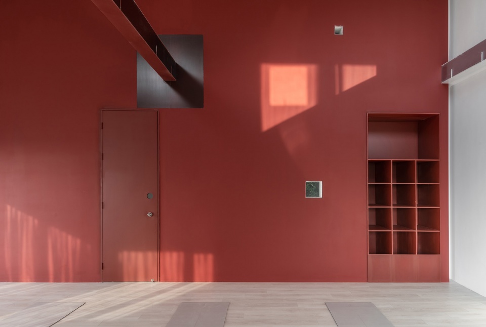 one third yoga yoga art center china by boundary space design