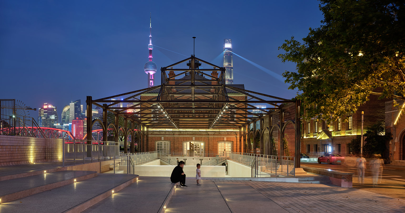 renovation of shanghai rowing club and surrounding public space china by tjadoriginal design studio