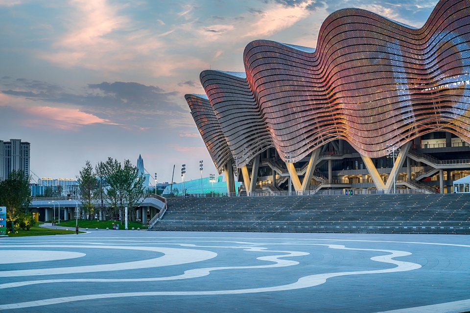 Landscape of Xi’an Olympic Sports Center ADEA