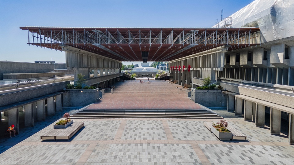 sfu burnaby plaza renewal canada by public