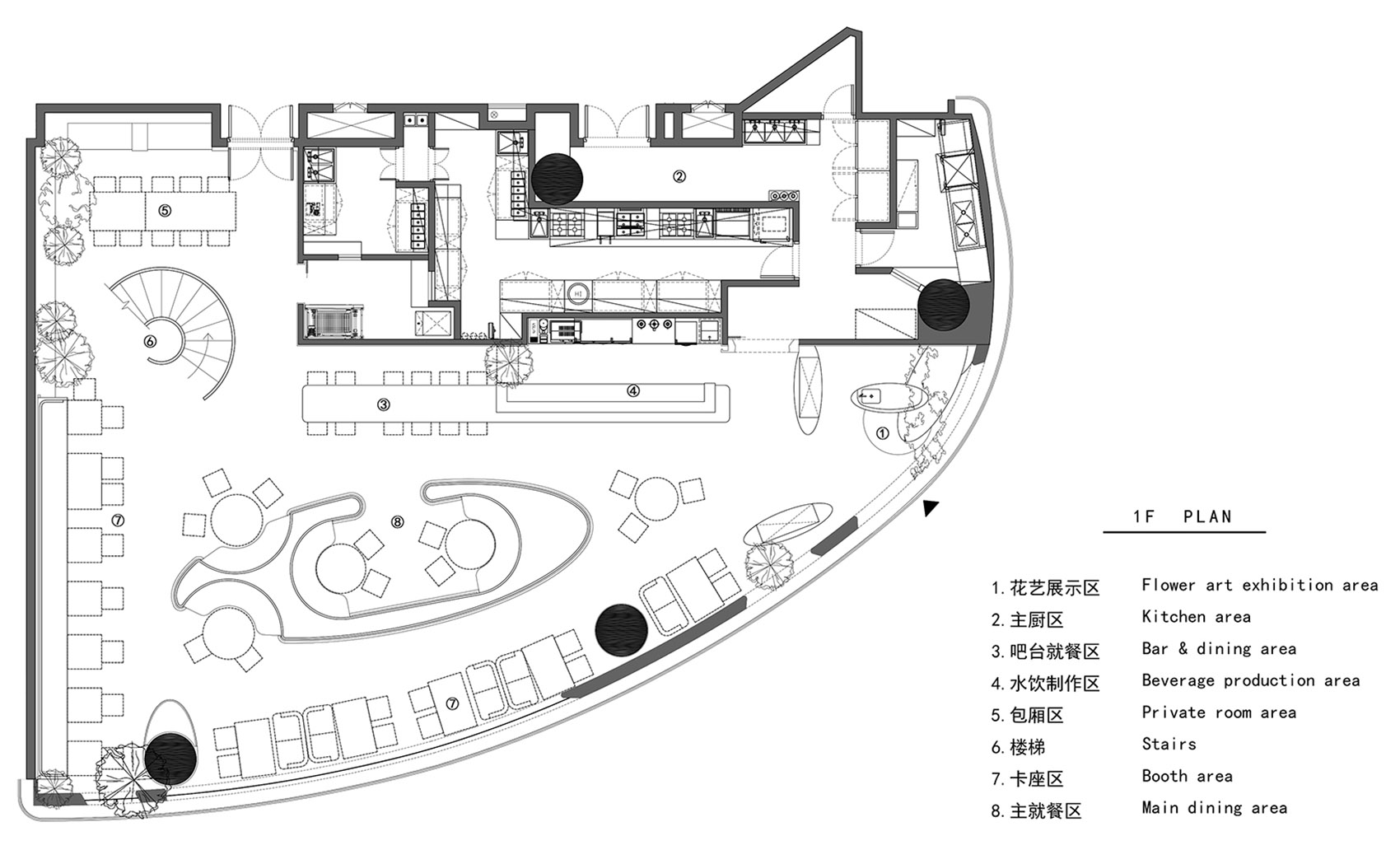 tomacado shanghai ifc by liang architecture studio