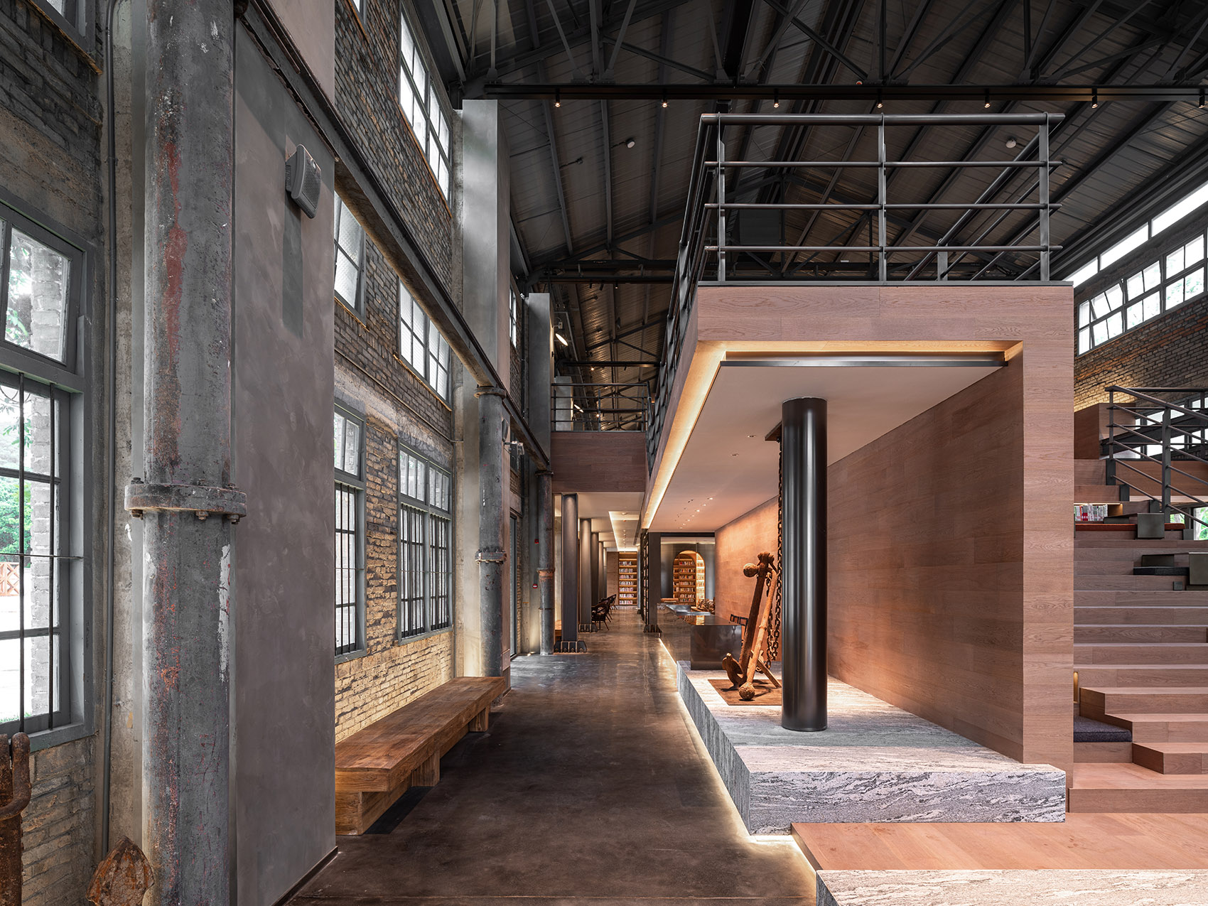 mawei shipbuilding library china by wj design