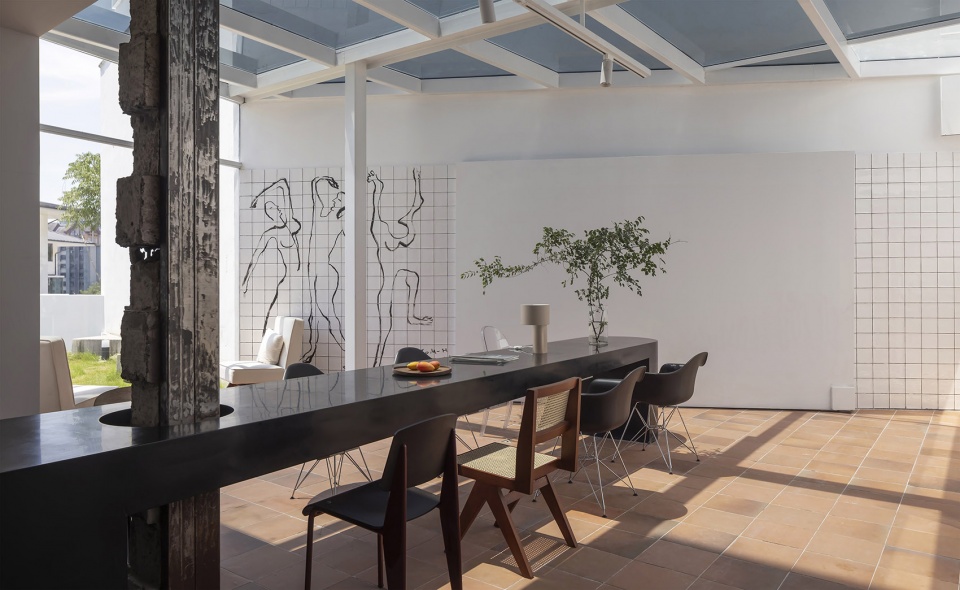 one third yoga yoga art center china by boundary space design