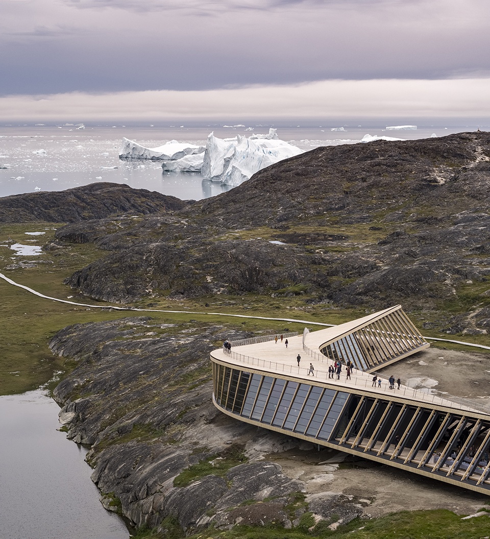 ilulissat icefjord centre by dorte mandrup