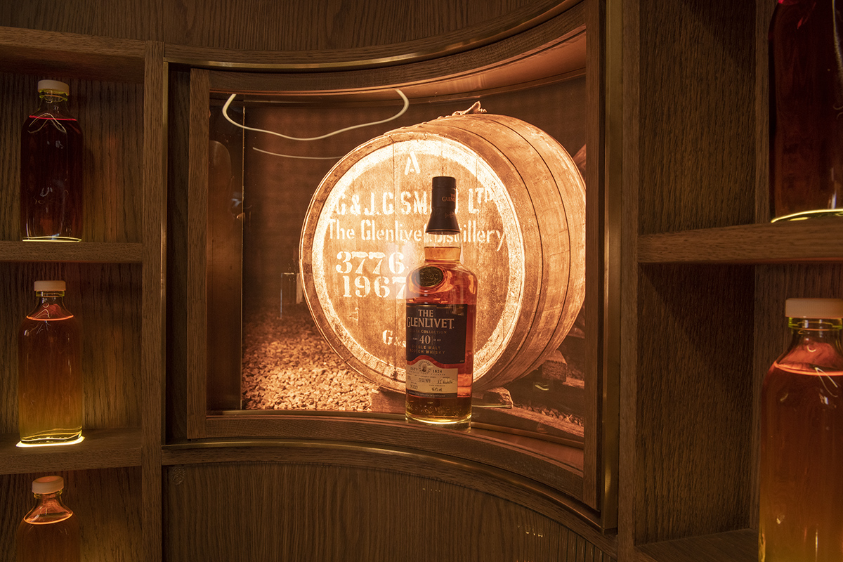 the glenlivet distillery experience centre in speyside by blacksheep