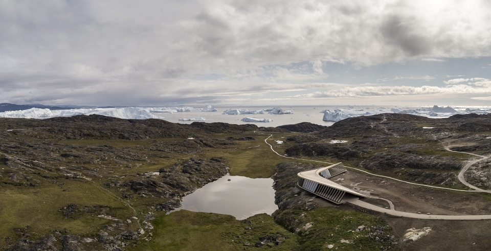ilulissat icefjord centre by dorte mandrup