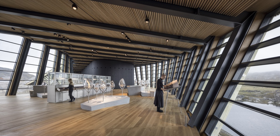 ilulissat icefjord centre by dorte mandrup