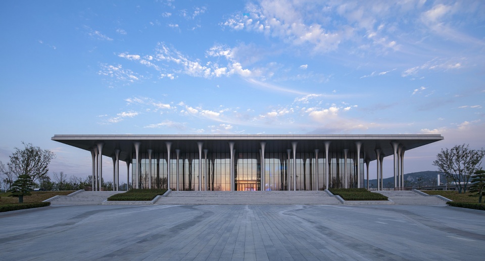 zoucheng mushroom gallery china by tong yuan design group co ltd