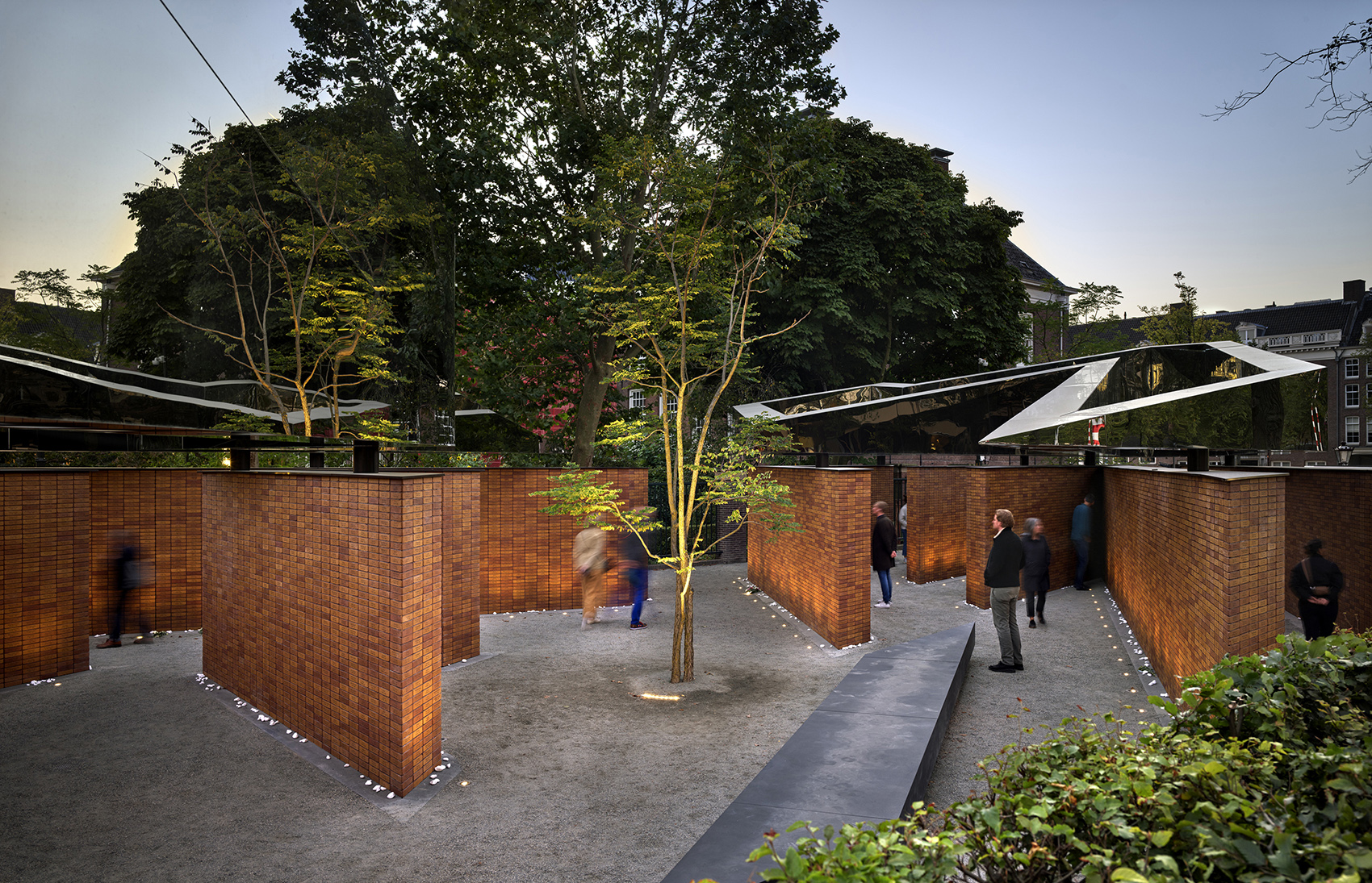 national holocaust names memorial by studio libeskind