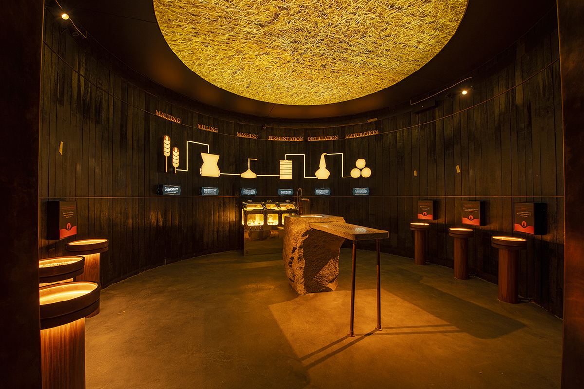 the glenlivet distillery experience centre in speyside by blacksheep