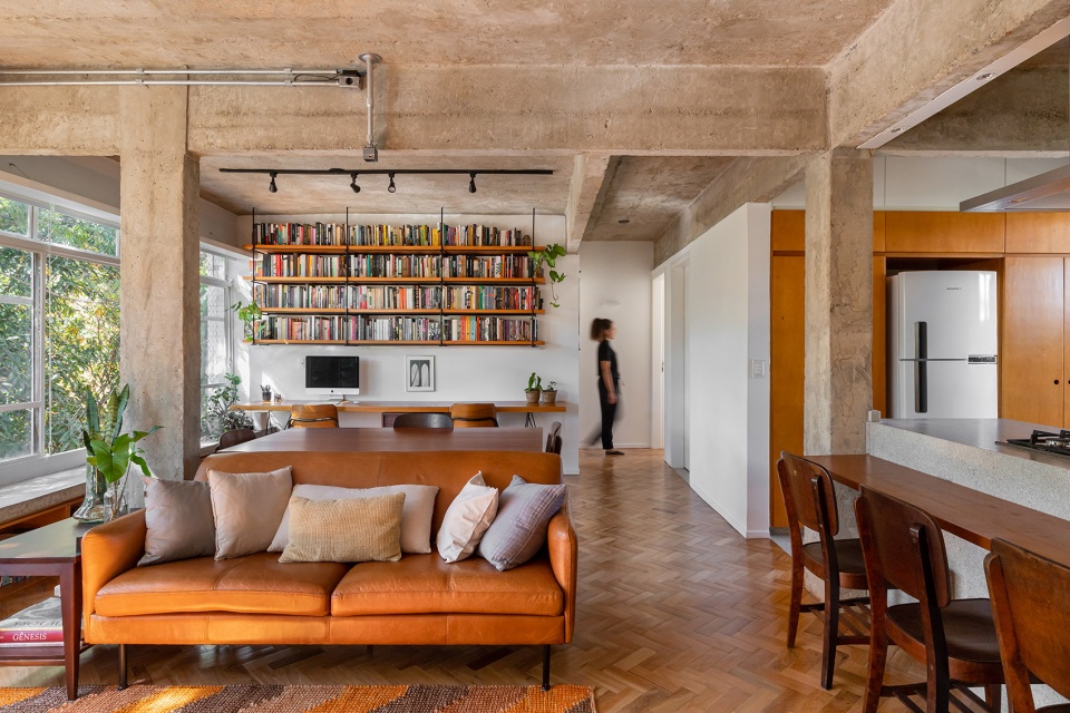 rosa apartment by coda arquitectos
