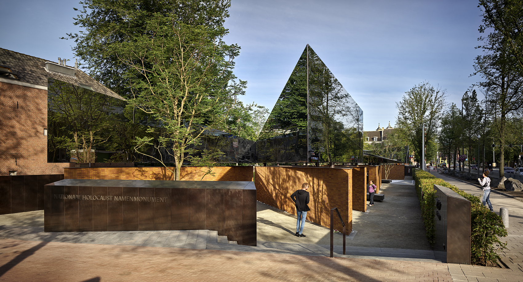 national holocaust names memorial by studio libeskind