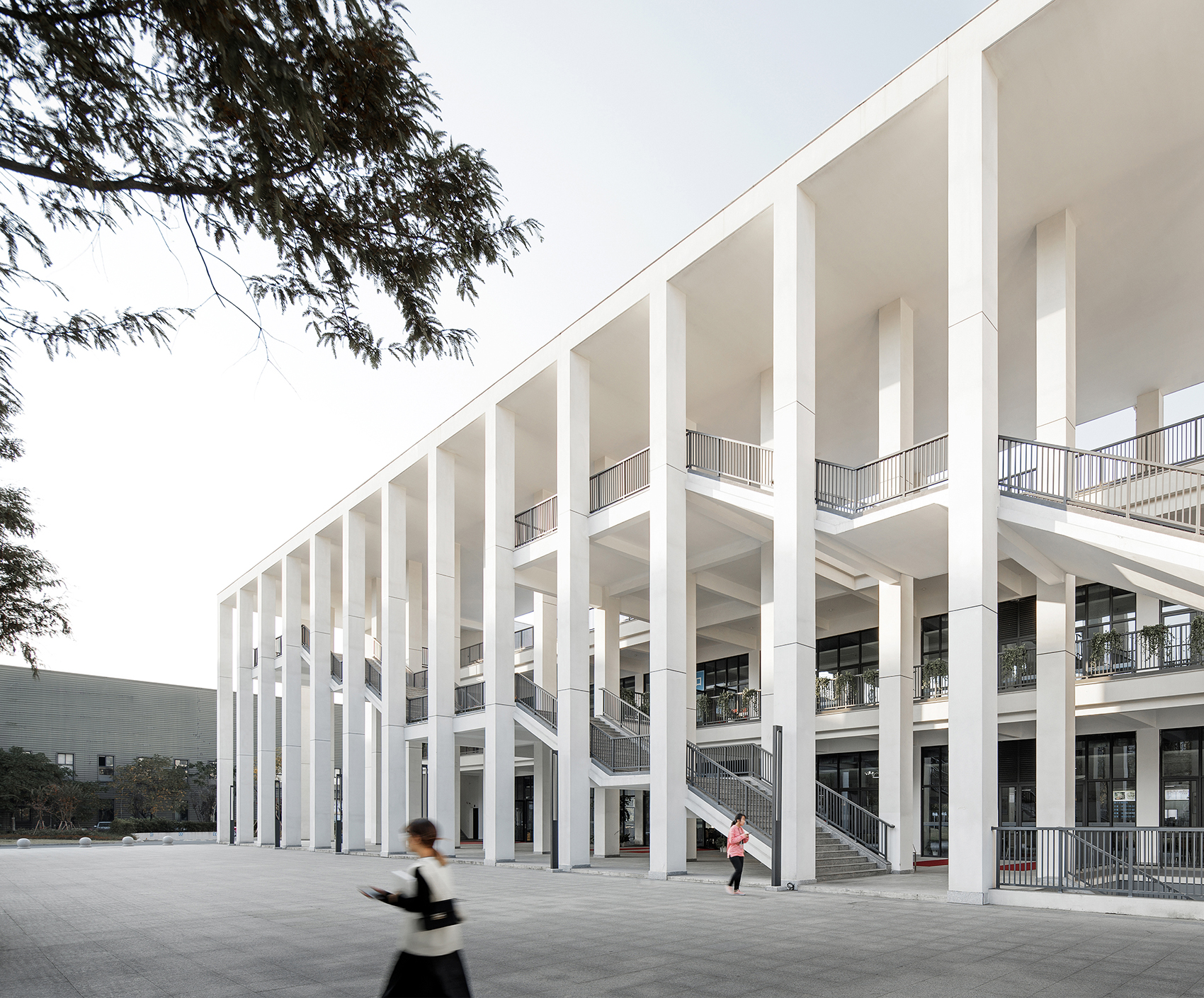 student canteen of hangzhou vocational technical college china by uad