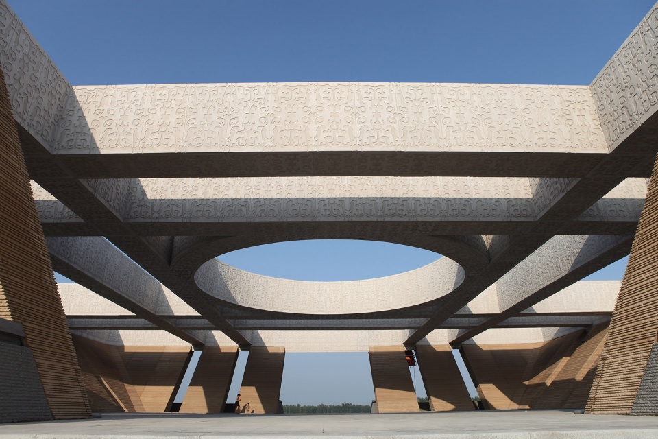 Temple of Han Dynasty China Northwest Architecture Design And Research Institute