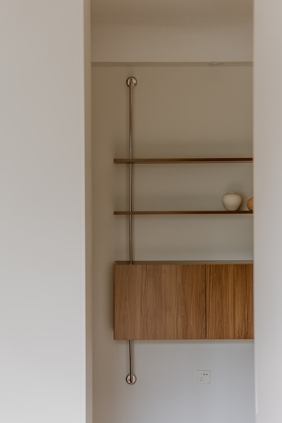 The Wedging of Stainless Steel 65 apartment interior design by QISI DESIGN