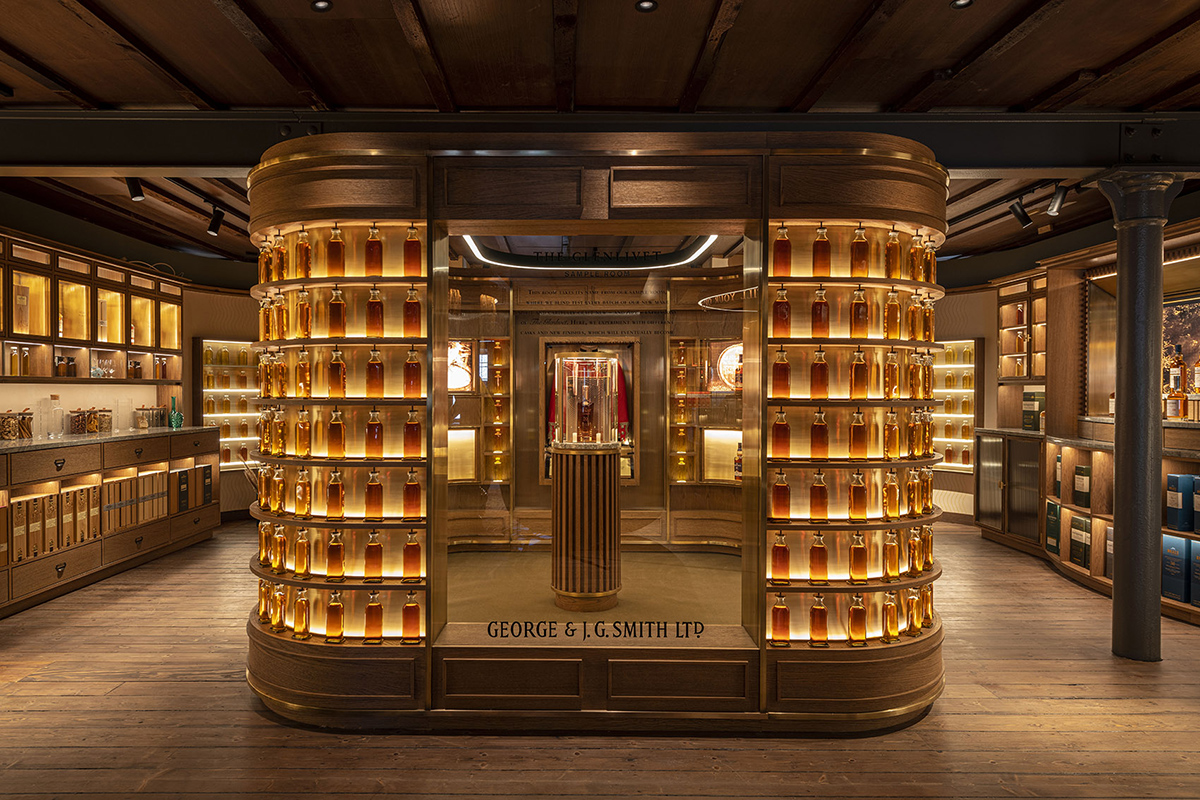 the glenlivet distillery experience centre in speyside by blacksheep