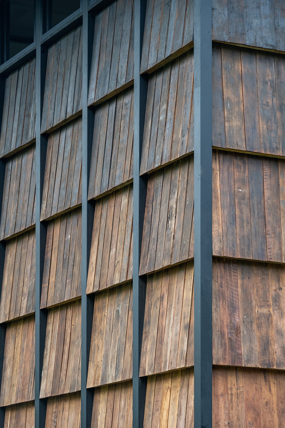 Wood and Mountain–Cabin of human by Sher Maker