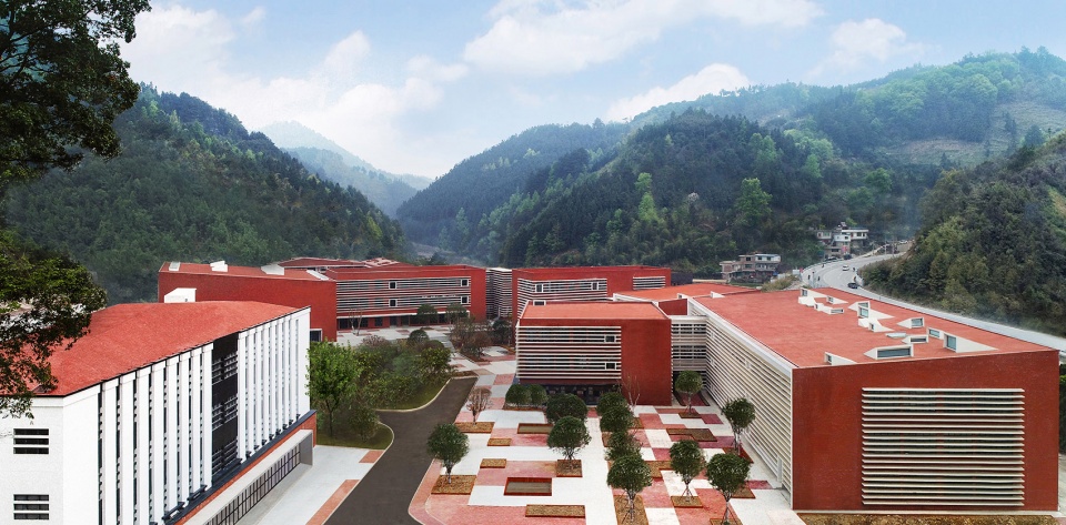 Qiannan Mountain Fire and Emergency Rescue Training Center West line Studio