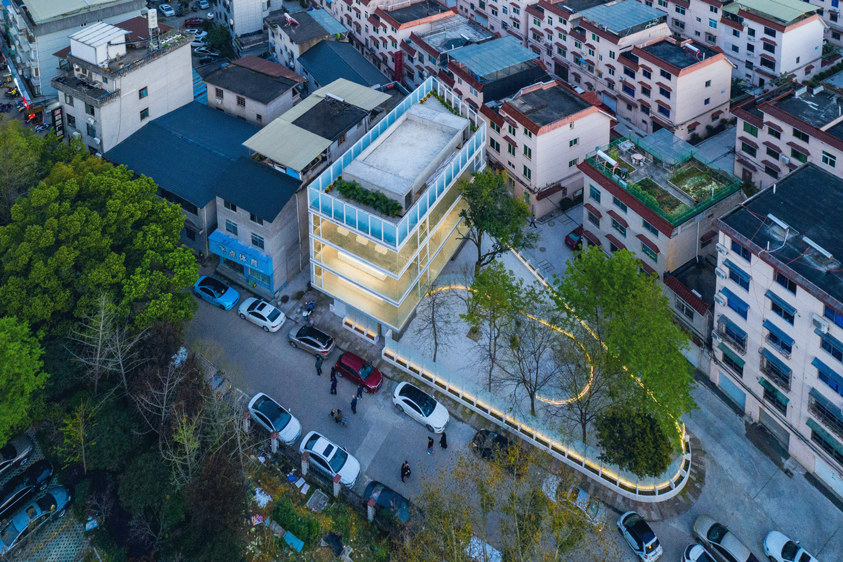 museum of poetry china by dna design and architecture