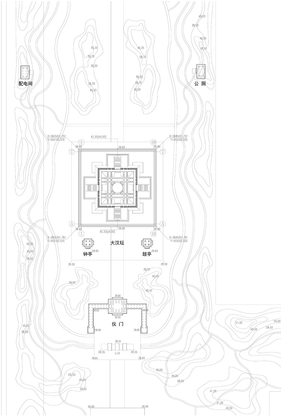 Temple of Han Dynasty China Northwest Architecture Design And Research Institute