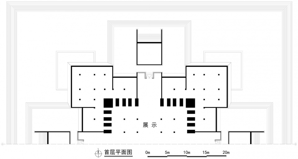 Temple of Han Dynasty China Northwest Architecture Design And Research Institute