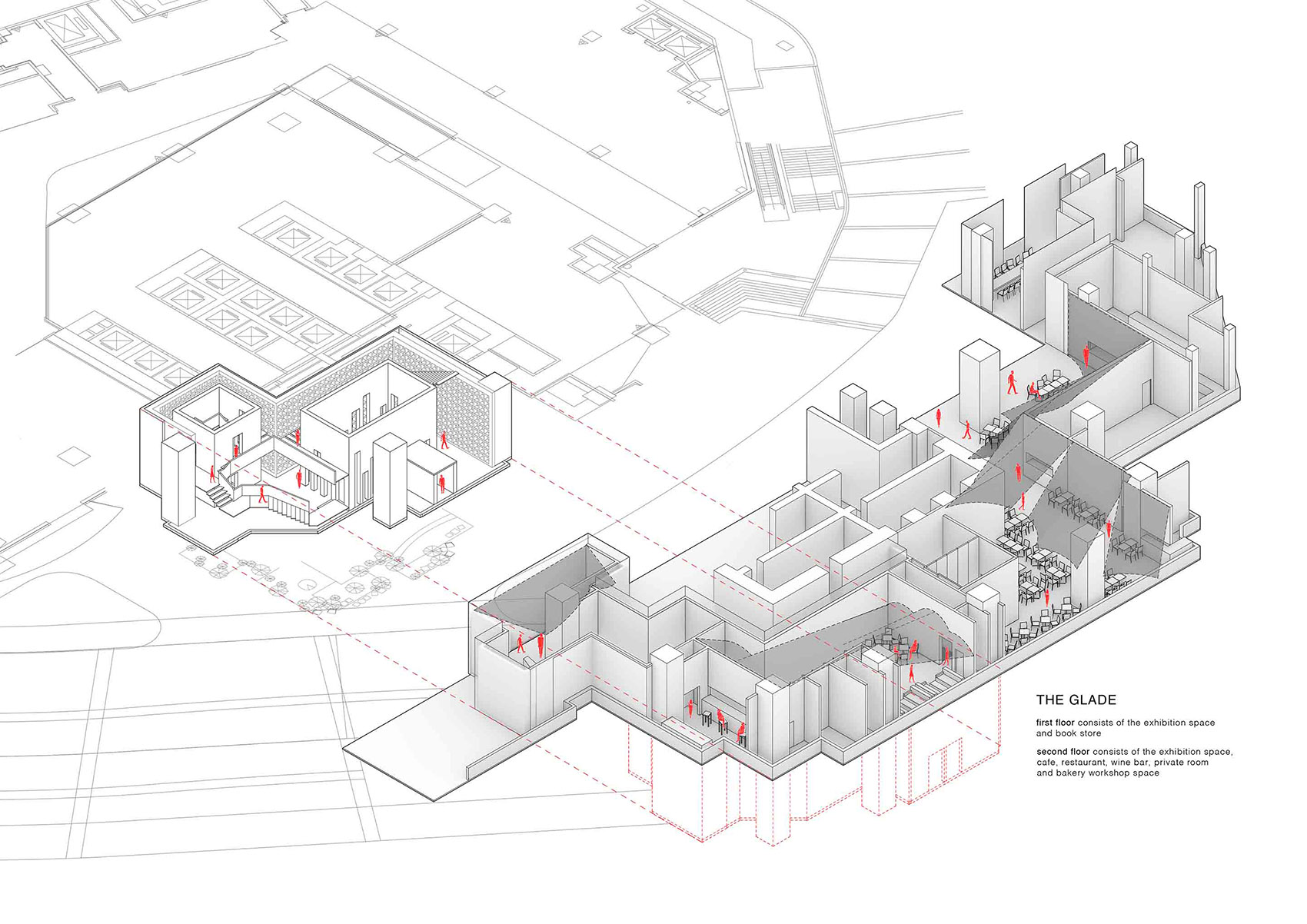 the glade bookstore china by has design and research