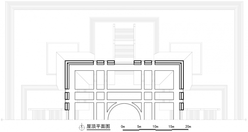 Temple of Han Dynasty China Northwest Architecture Design And Research Institute