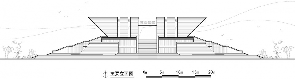 Temple of Han Dynasty China Northwest Architecture Design And Research Institute