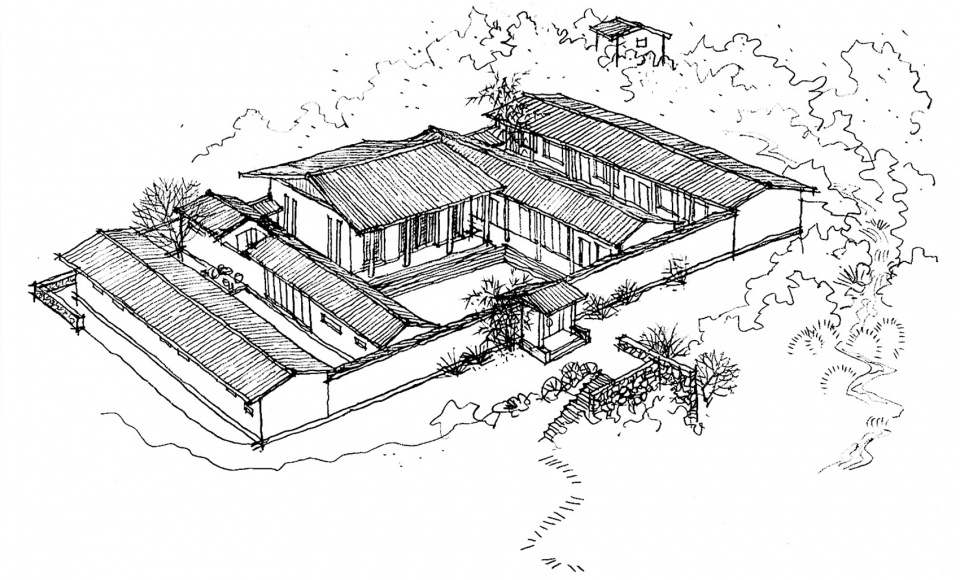 expansion and design of dahe temple in longyan china by shanghai shanxiang architectural design company
