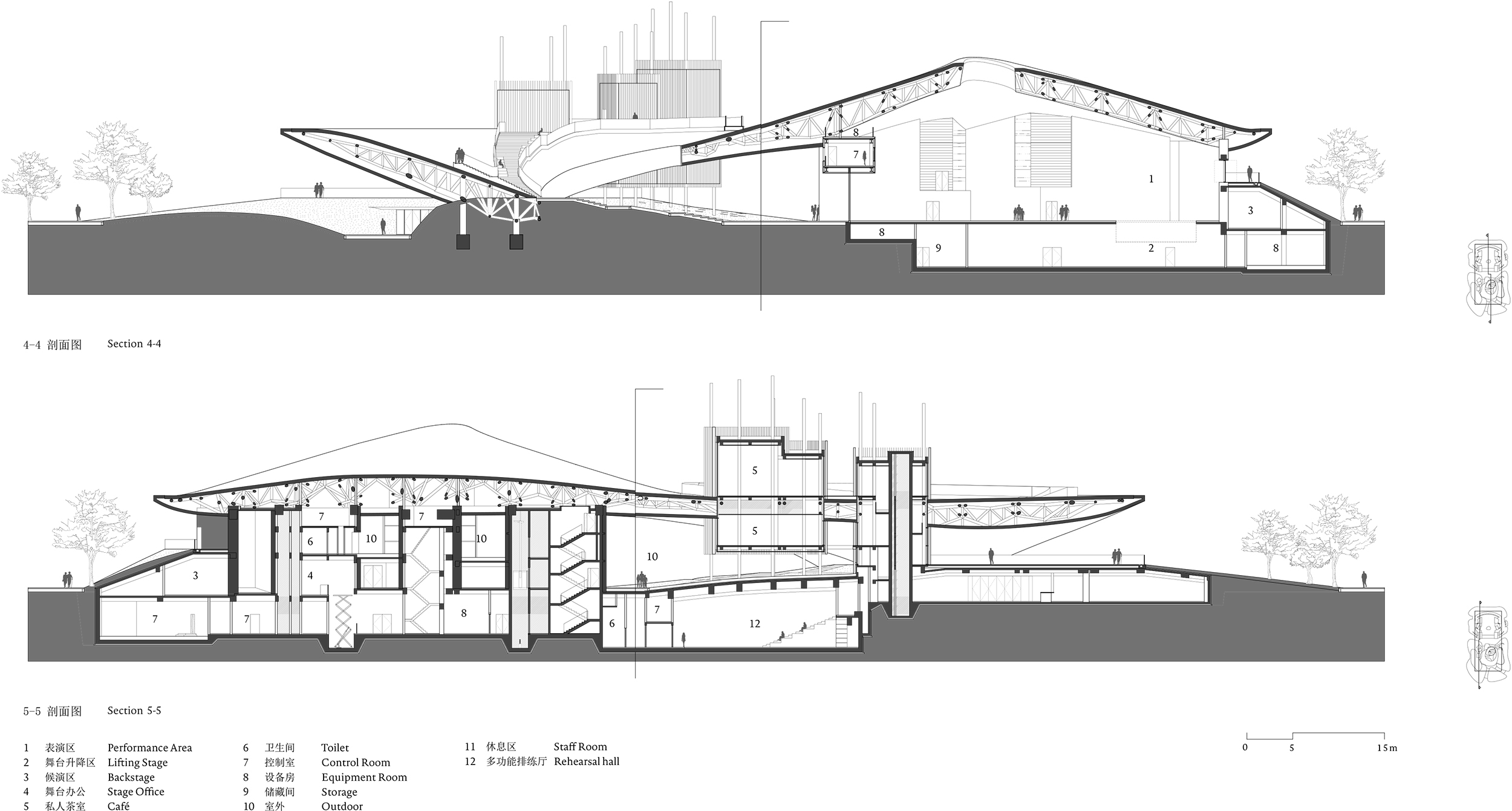 Yangliping Performing Arts Center Studio Zhu Pei
