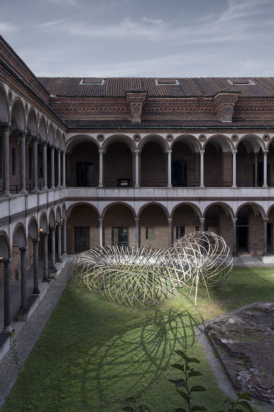 bamboo ring by oppo x kengo kuma
