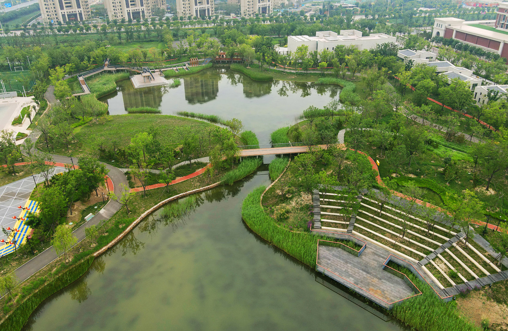 Xiangyu Park China by Yihe Planning and Design