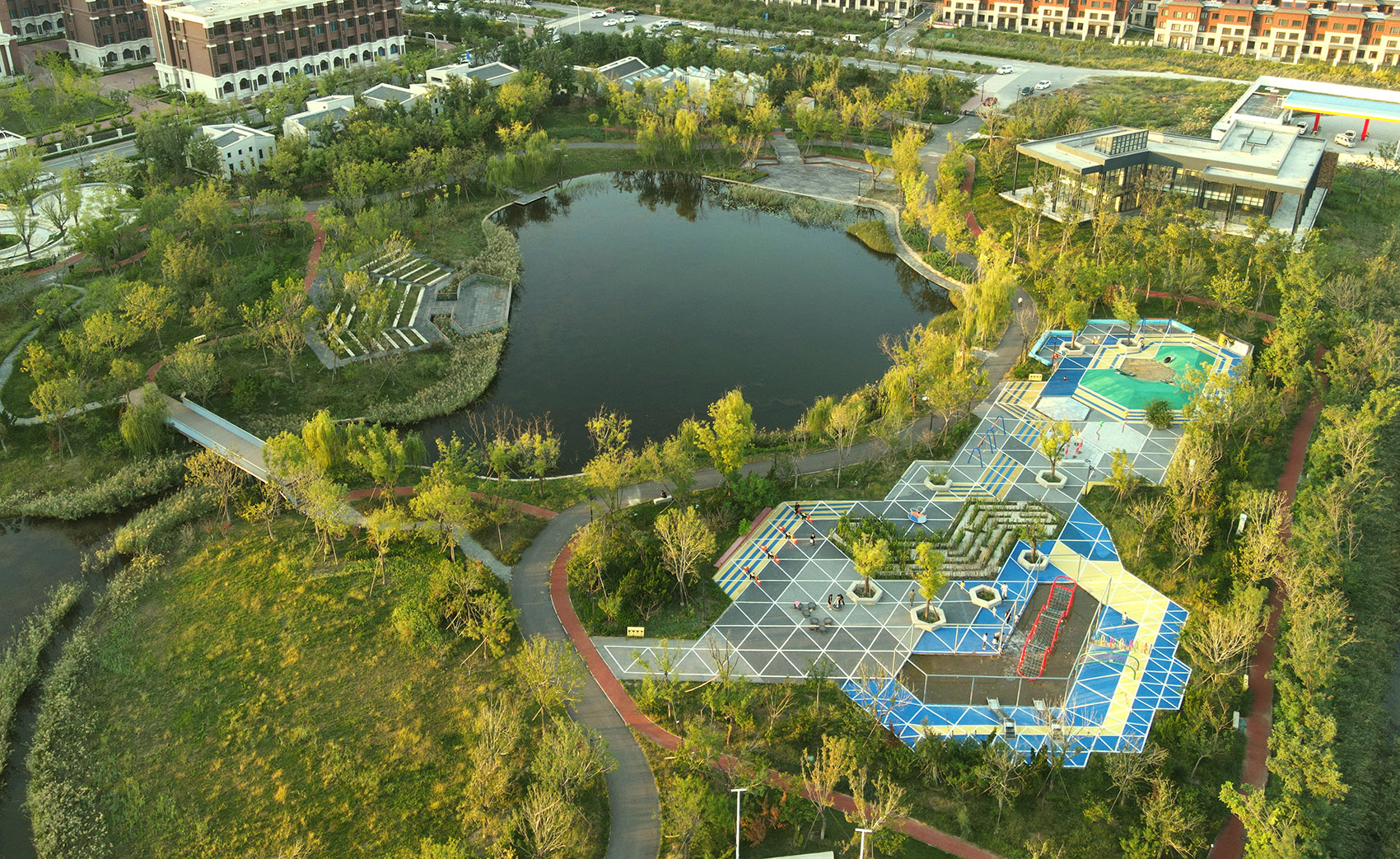 Xiangyu Park China by Yihe Planning and Design