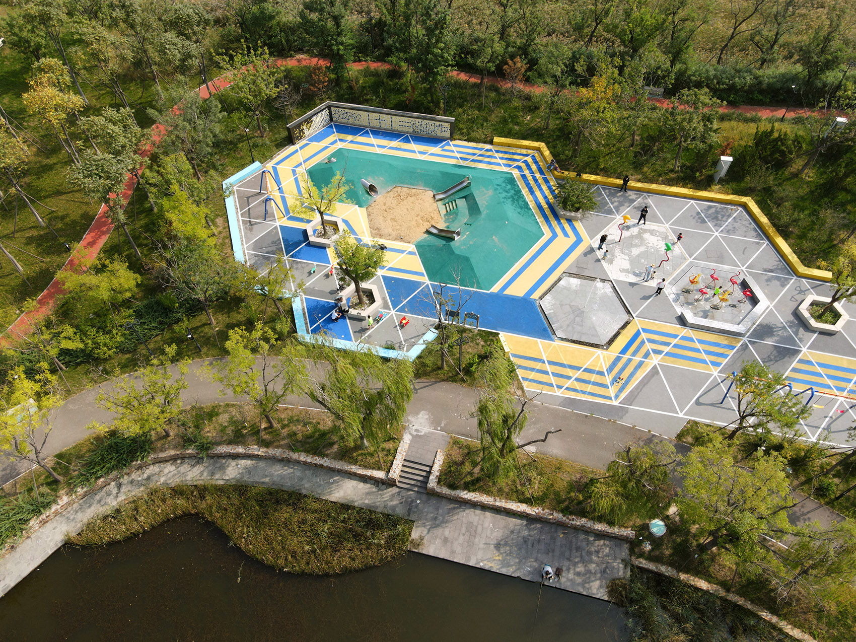 Xiangyu Park China by Yihe Planning and Design