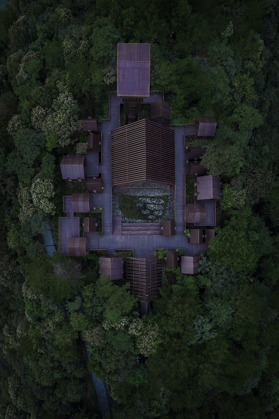 cabin fairy town by parallect design
