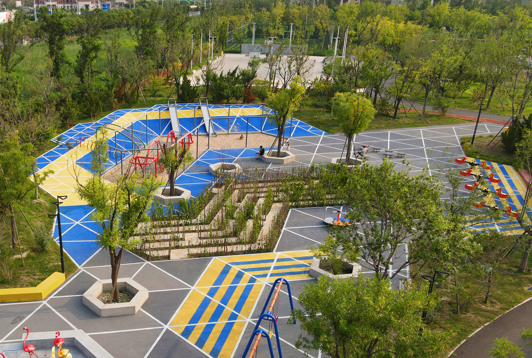 Xiangyu Park China by Yihe Planning and Design