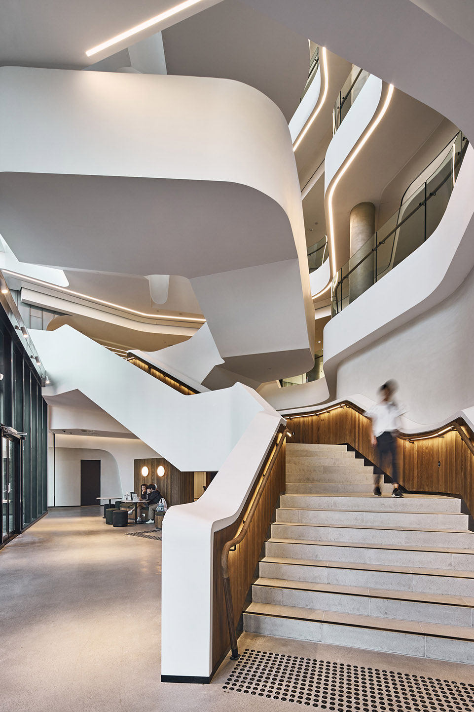 deakin law school building by woods bagot