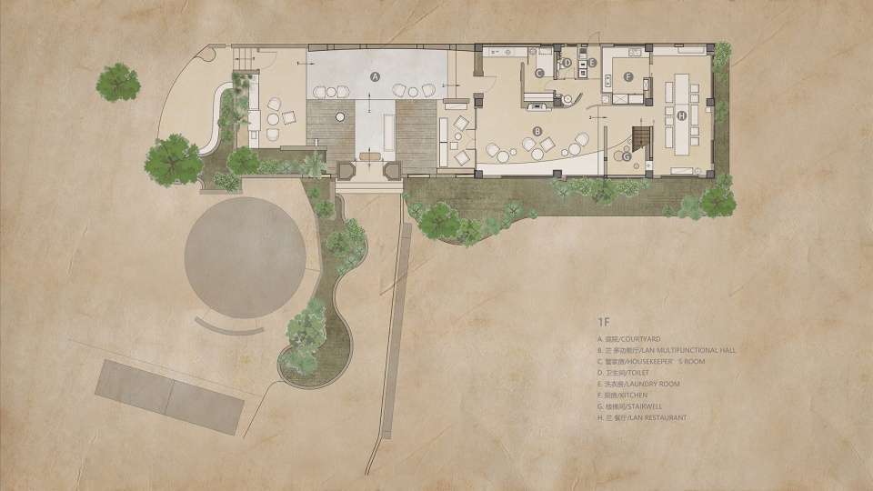 ladesee hotel china by saussure architects