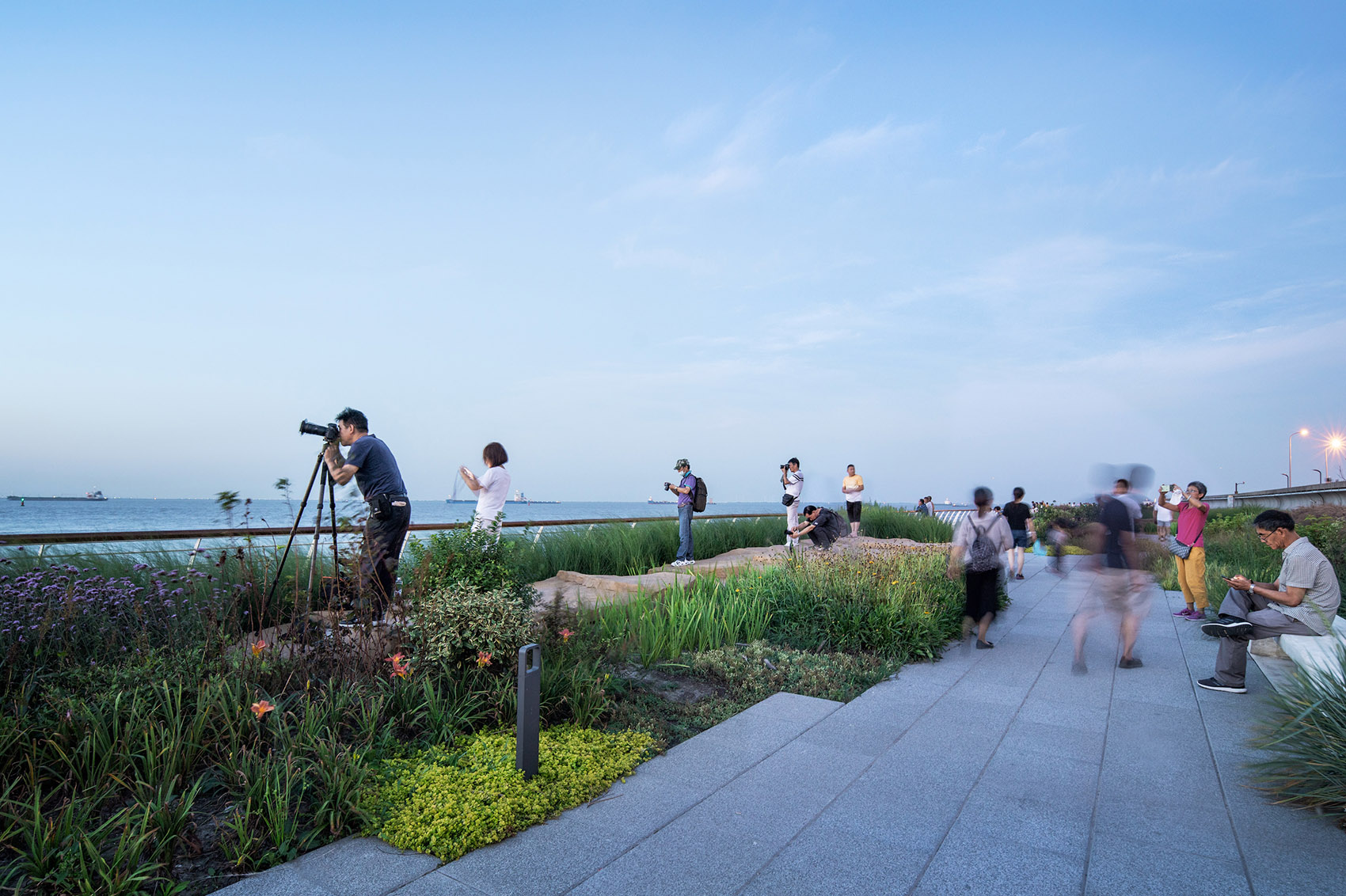 Ecological and Civic Transformation of the Waterfront of Baoshan Binjiang Phase I by Daguan Landscape Design