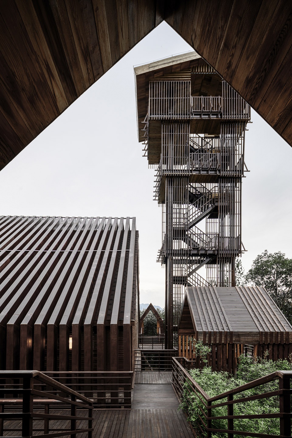 cabin fairy town by parallect design