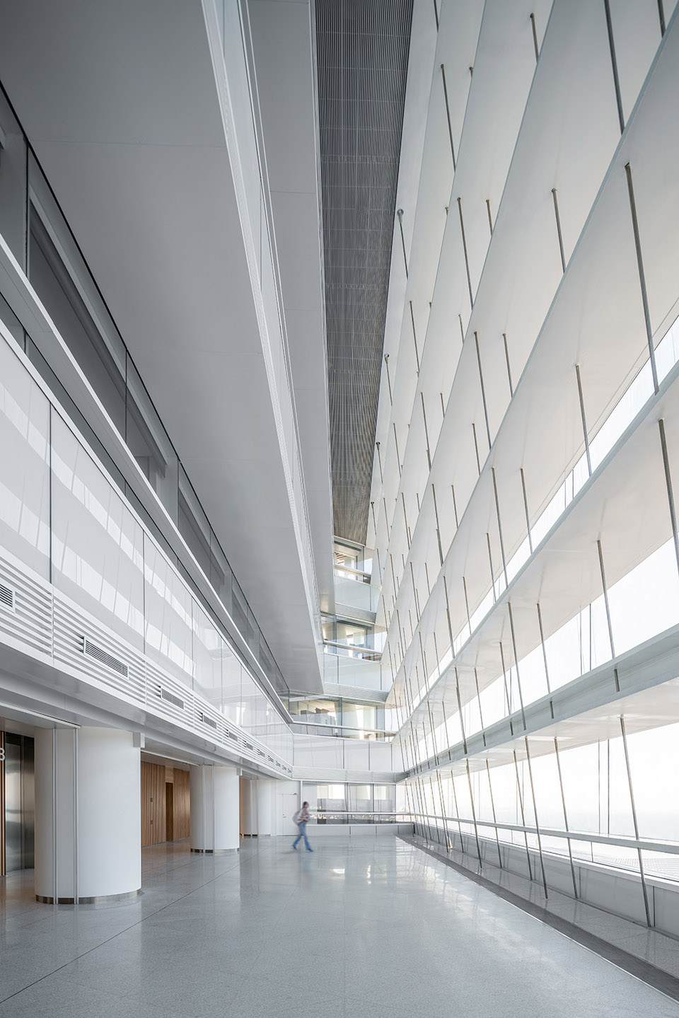shandong port tower qingdao by gmp