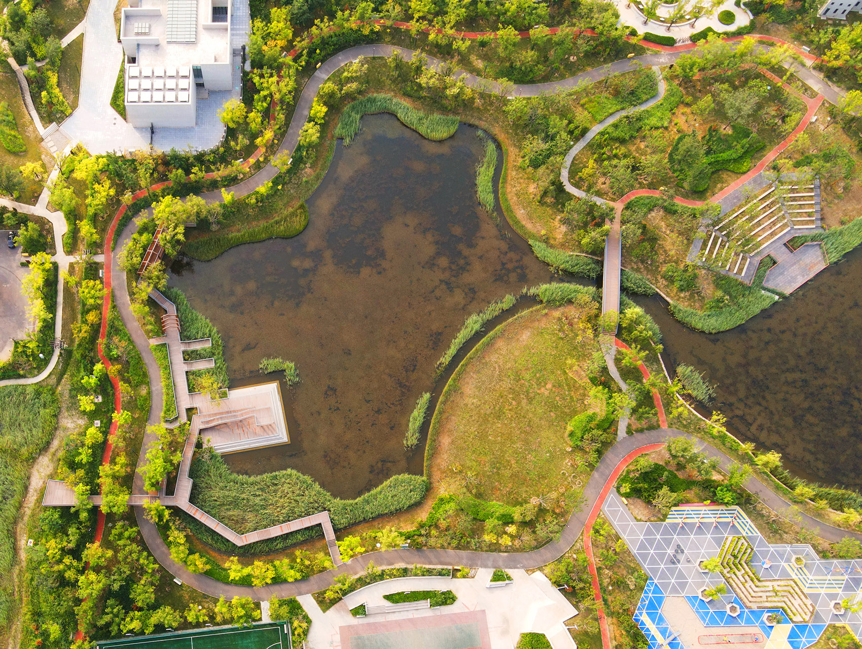 Xiangyu Park China by Yihe Planning and Design