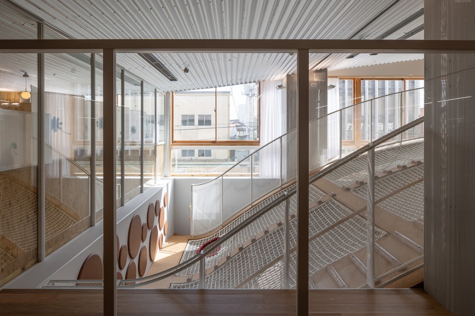 kitakami children health support complex by unemori architects