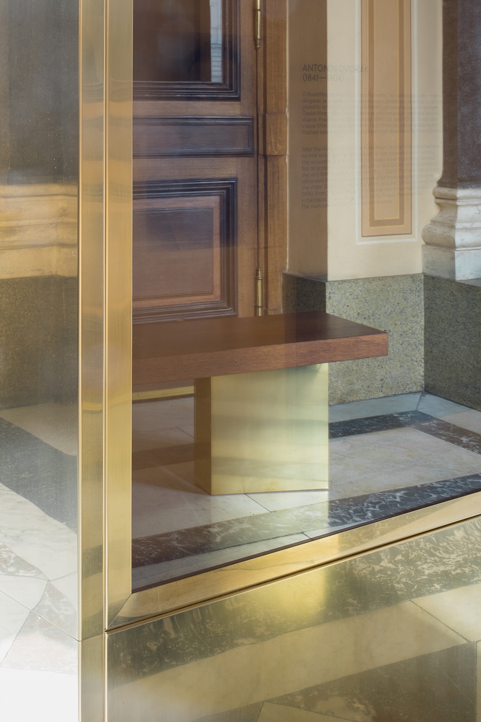 rudolfinum entrance interiors by lenka mikova architekti