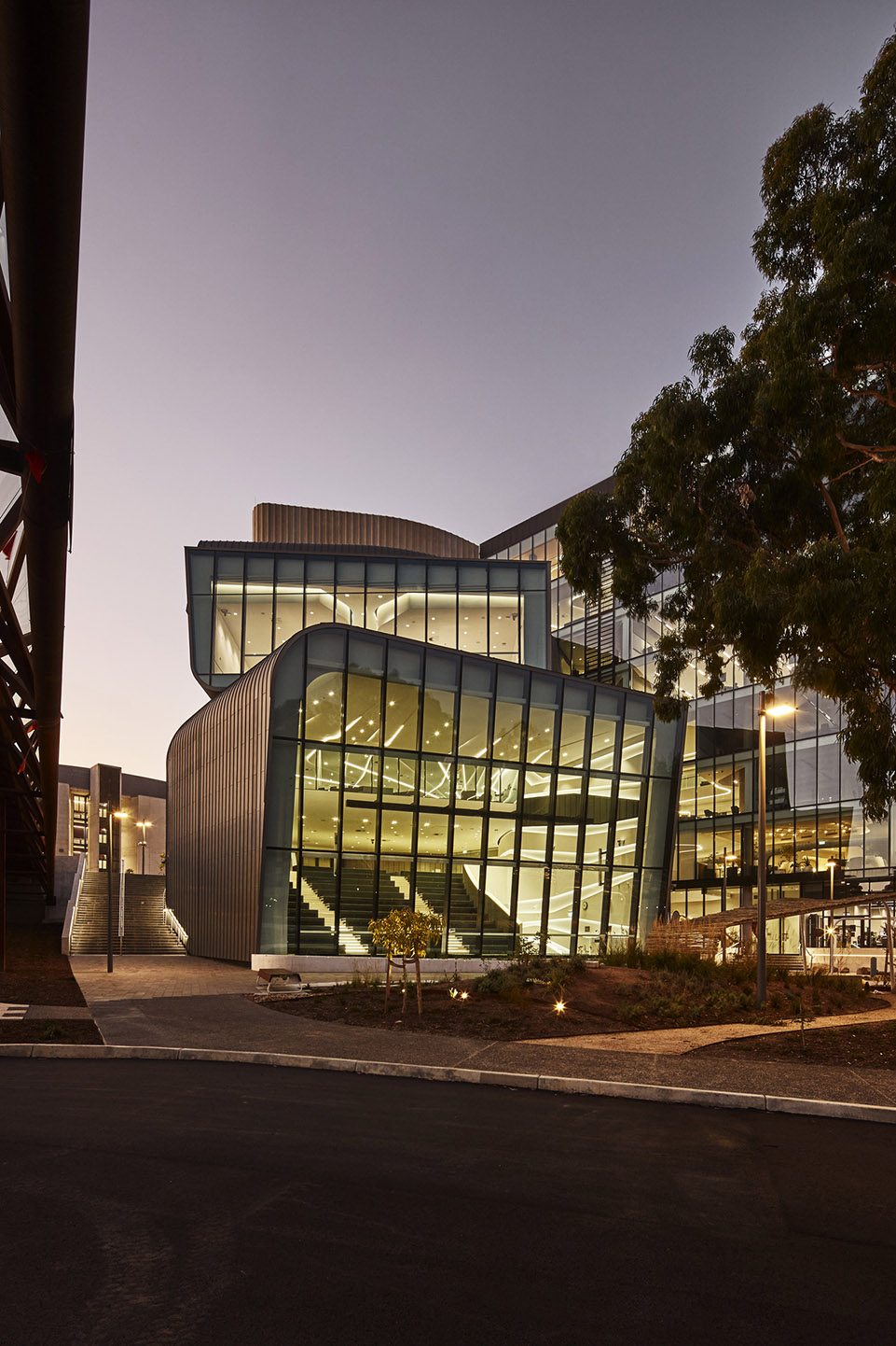 deakin law school building by woods bagot