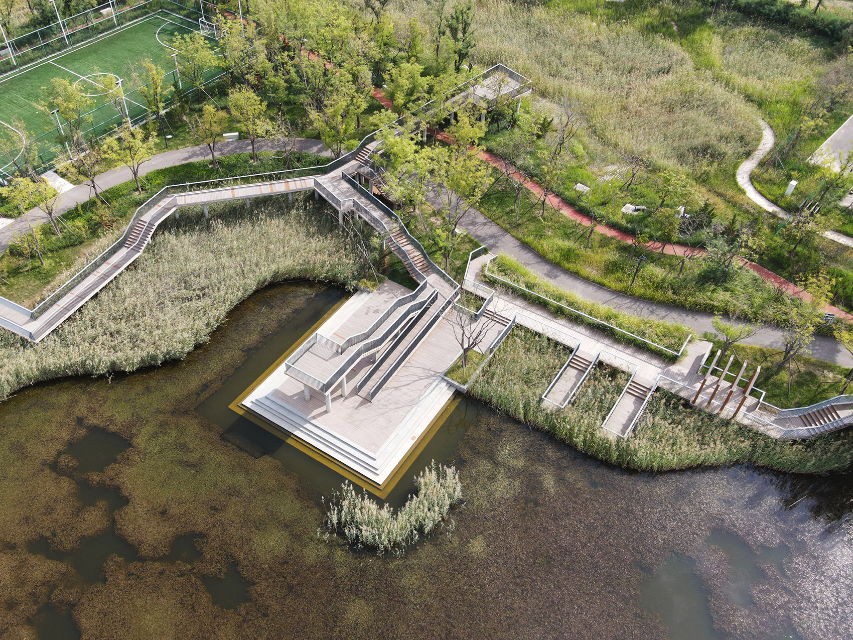 Xiangyu Park China by Yihe Planning and Design