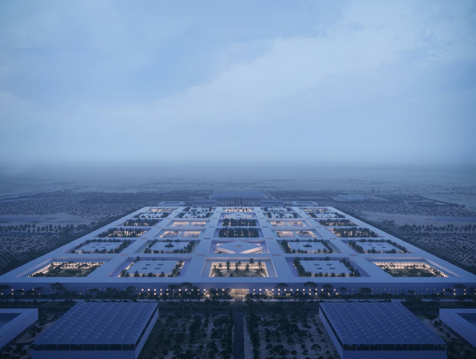 al daayan health district in doha by oma reinier de graaf buro happold